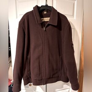 Men's Columbia Brown wool blend Jacket